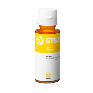 Botella de Tinta HP Original GT52 Amarilla