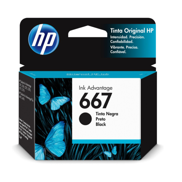hp 667 negro